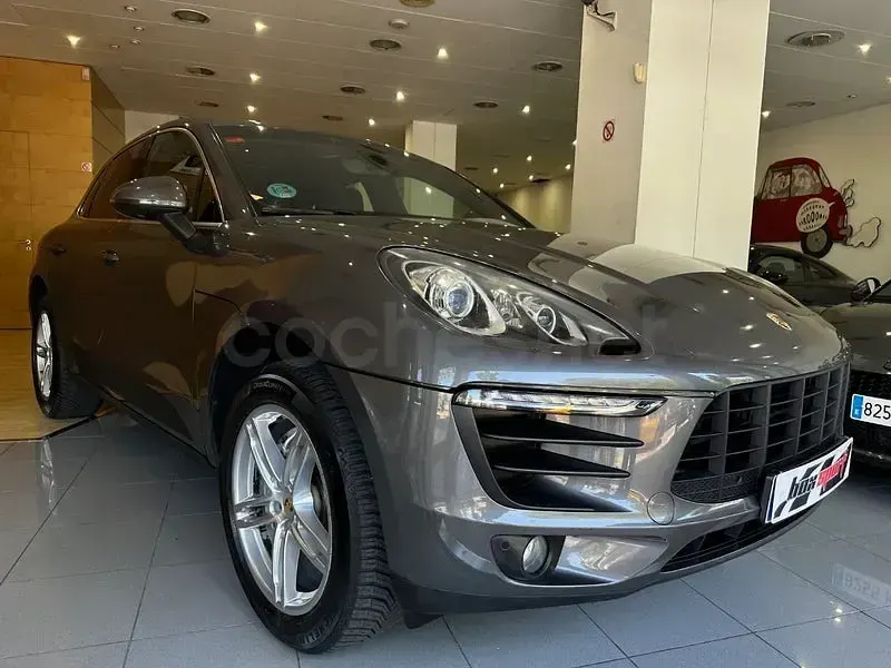 Usado Porsche Macan S 258 CV (189 kW) 2014 Gris / plata SUV