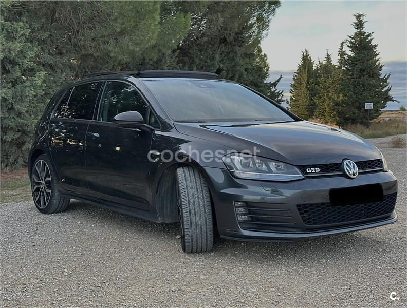 Gris / plata Usado 2016 VW Golf VII GTD Berlina | 14.000 € (Super precio) - Imagen 1/4