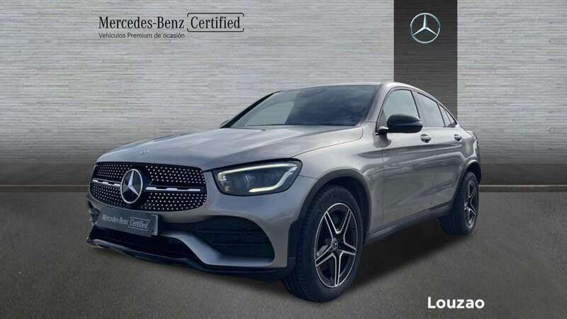 Gris / plateado Usado 2019 Mercedes GLC200 AMG line SUV | 39.900 € (Caro) - Imagen 1/4