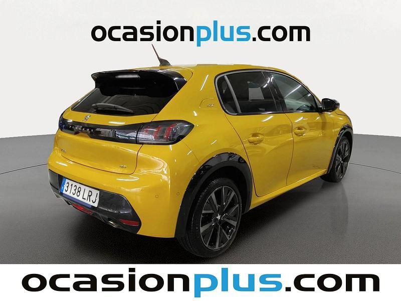 Usado Peugeot 208 GT 102 CV (75 kW) 2021 Amarillo Utilitario