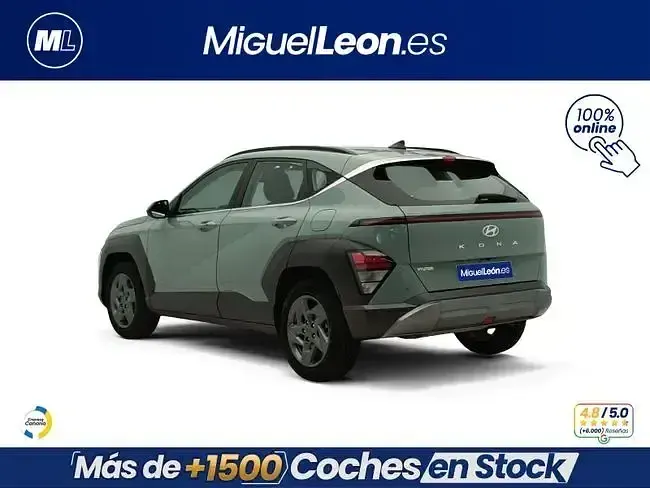 Usado Hyundai Kona 120 CV (88 kW) 2024 Verde SUV