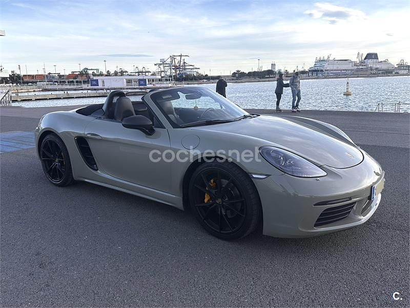Beige Usado 2018 Porsche 718 Boxster Descapotable | 51.900 € (Super precio) - Imagen 1/4