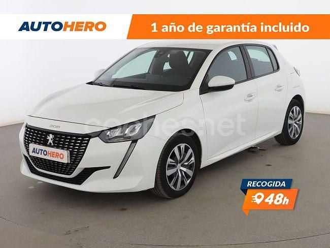 Blanco Usado 2020 Peugeot 208 Active Utilitario | 10.599 € (Buen precio) - Imagen 1/3