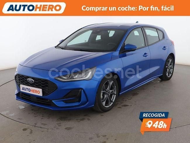 Azul Usado 2023 Ford Focus ST-Line Berlina | 18.699 € (Precio justo) - Imagen 1/3