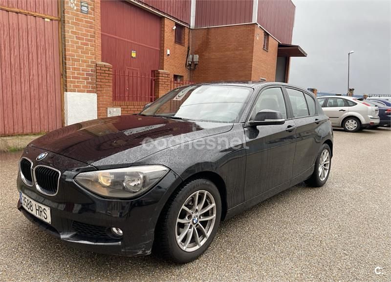 Usado BMW 116 Efficient Dynamics 116 CV (85 kW) 2013 Negro Utilitario