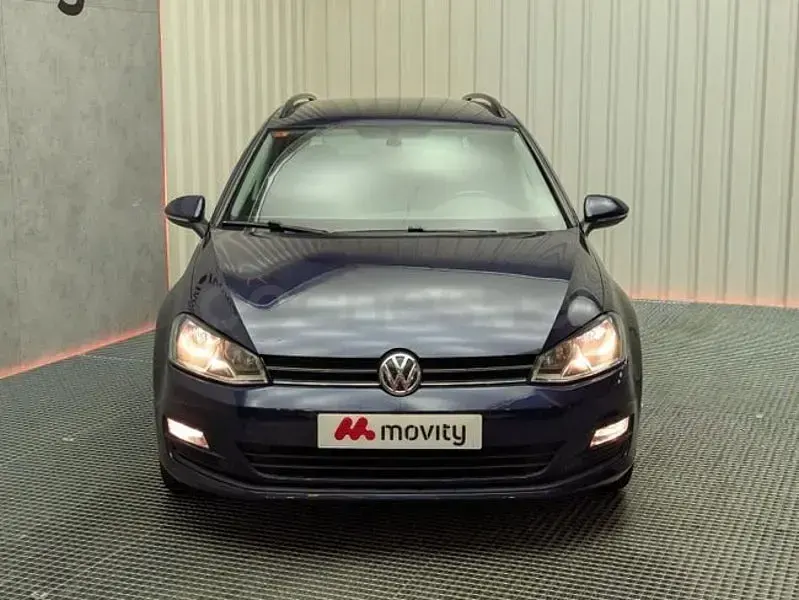 Usado VW Golf VII Advance 110 CV (80 kW) 2016 Azul Familiar