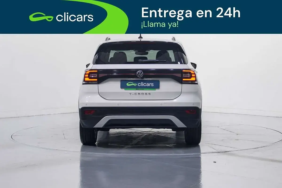 Usado VW T-Cross Sportline 110 CV (80 kW) 2021 Blanco SUV