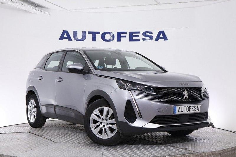 Usado Peugeot 3008 Active 130 CV (95 kW) 2021 Gris SUV