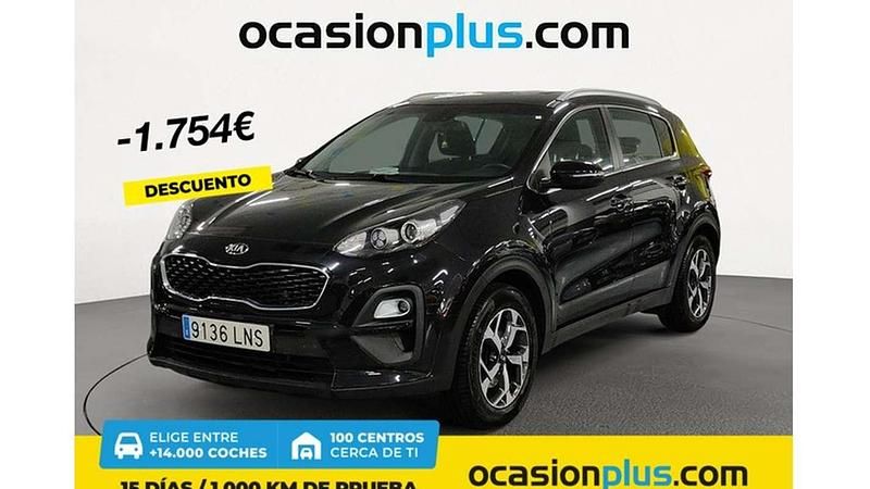 Negro Usado 2021 Kia Sportage SUV | 17.546 € (Super precio) - Imagen 1/4