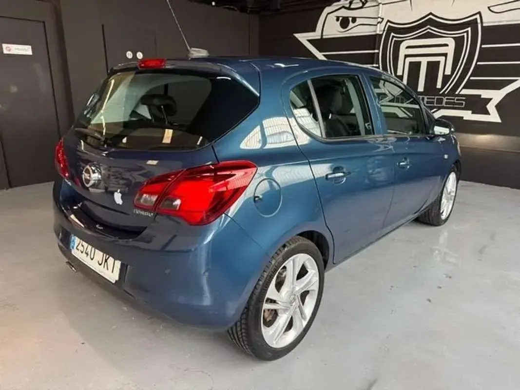Usado Opel Corsa Excellence 115 CV (84 kW) 2015 Azul Utilitario