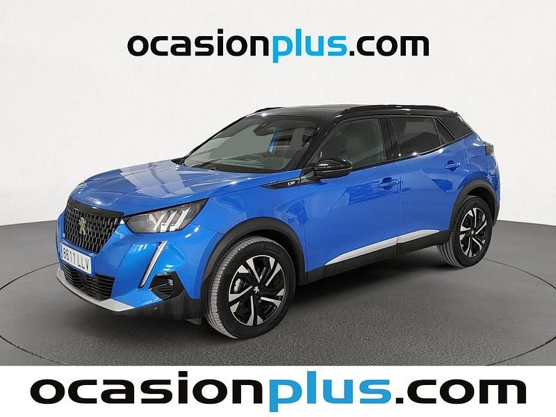Azul Usado 2020 Peugeot 2008 GT SUV | 16.355 € (Precio justo) - Imagen 1/4