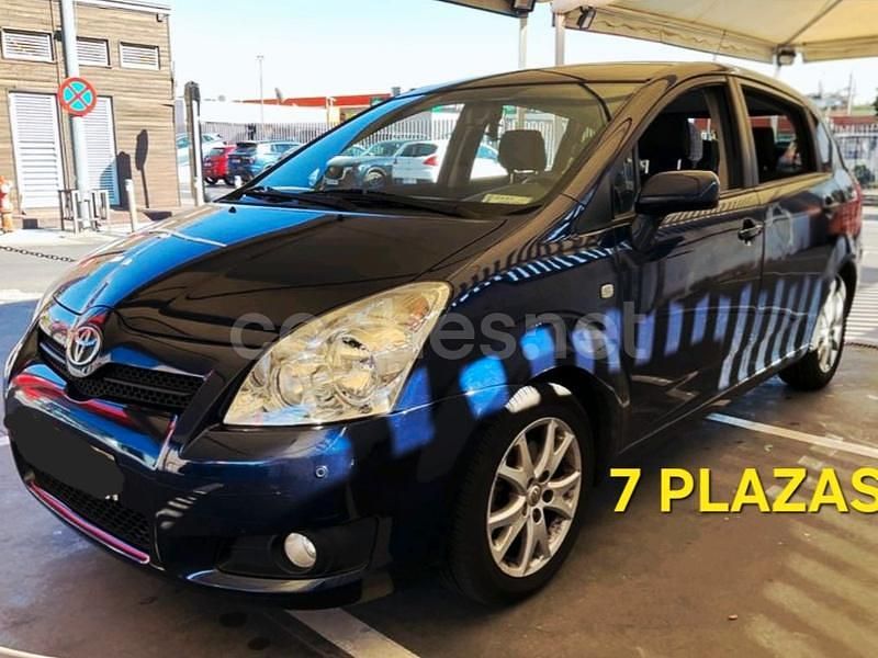 Azul Usado 2009 Toyota Corolla Verso Sol Monovolumen | 5999 € (Un poco caro) - Imagen 1/4