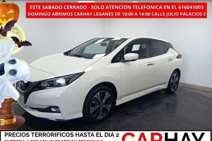 Blanco Usado 2020 Nissan Leaf N-Connecta Utilitario | 16.190 € (Precio justo) - Imagen 1/4