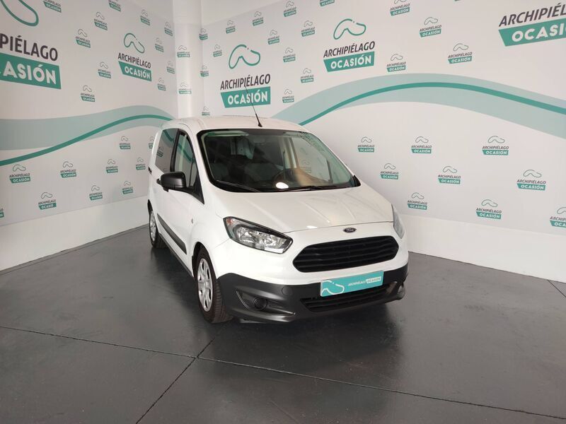 Blanco Usado 2020 Ford Tourneo Courier Ambiente Monovolumen | 13.900 € (Precio justo) - Imagen 1/4