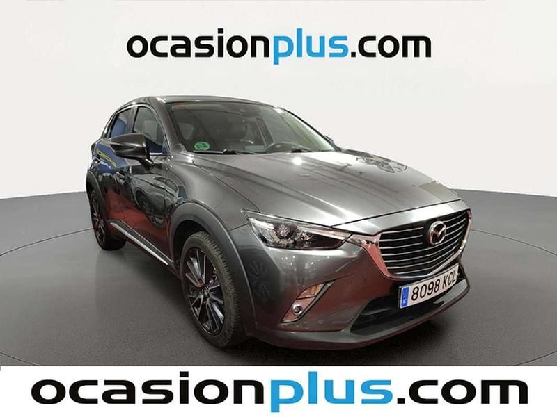 Usado Mazda CX-3 Luxury 120 CV (88 kW) 2017 Gris SUV