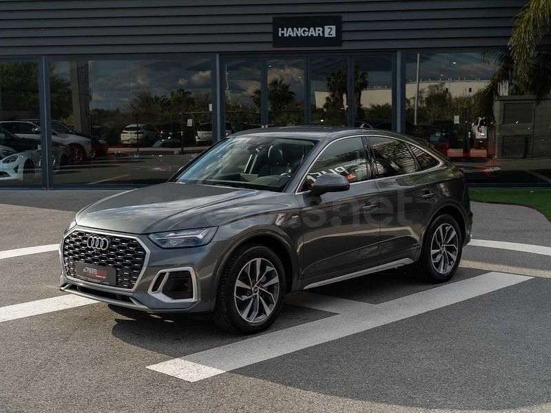 Usado Audi Q5 Sportback S-Line 163 CV (119 kW) 2022 Gris SUV