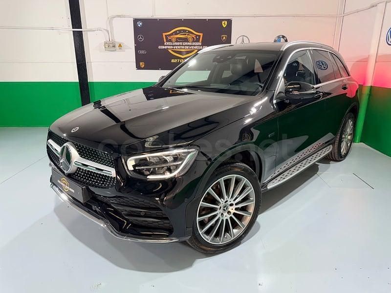 Usado Mercedes GLC300e 306 CV (225 kW) 2021 Negro SUV