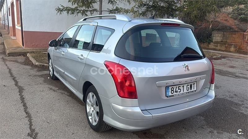 Usado Peugeot 308 SW Sport 110 CV (80 kW) 2010 Gris / plata Familiar