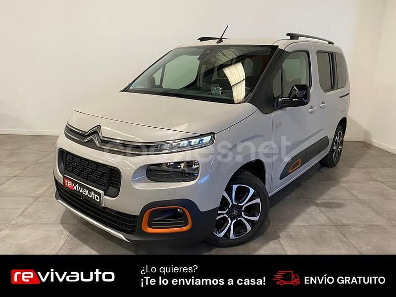 Gris / plata Usado 2021 Citroën Berlingo Shine Monovolumen | 19.990 € (Caro) - Imagen 1/4