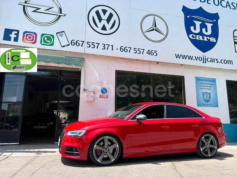Rojo Usado 2018 Audi S3 Berlina | 30.990 € (Precio justo) - Imagen 1/4