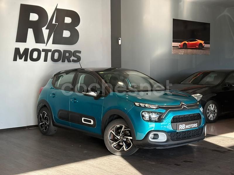 Usado Citroën C3 Feel 83 CV (61 kW) 2020 Azul Berlina