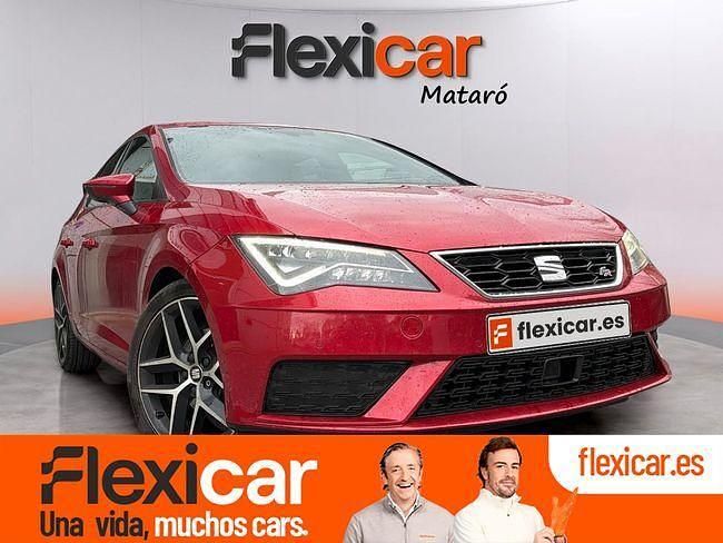 Rojo Usado 2019 Seat Leon FR Berlina | 15.490 € (Precio justo) - Imagen 1/4