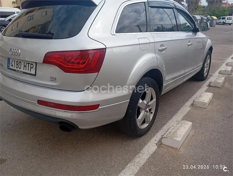 Usado Audi Q7 204 CV (150 kW) 2013 Gris / plata SUV