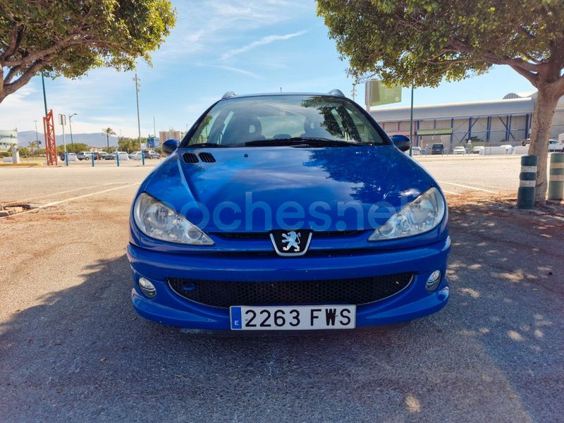 Azul Usado 2007 Peugeot 206 Familiar | 3500 € (Un poco caro) - Imagen 1/4
