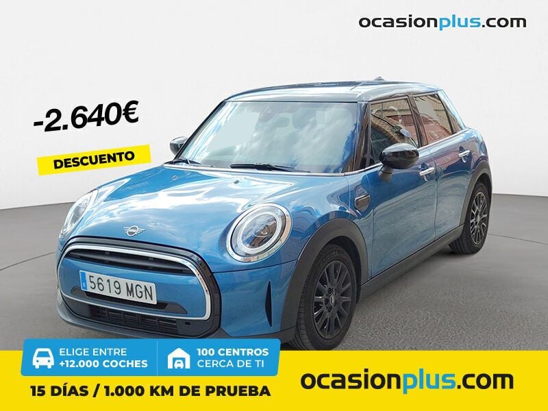 Azul Usado 2023 Mini Cooper Utilitario | 21.900 € (Precio justo) - Imagen 1/4