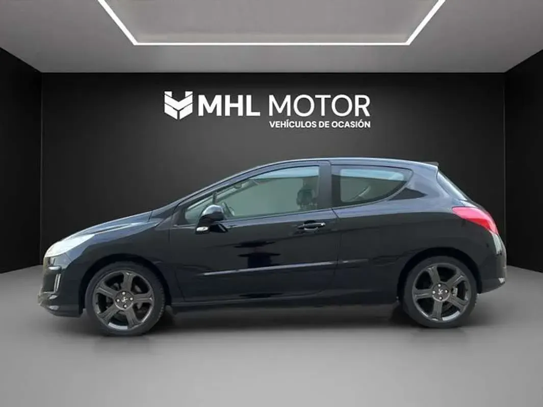 Usado Peugeot 308 GT 150 CV (110 kW) 2008 Negro Utilitario