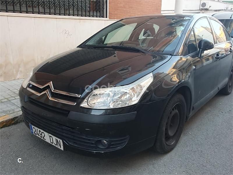 Usado Citroën C4 90 CV (66 kW) 2005 Negro Berlina