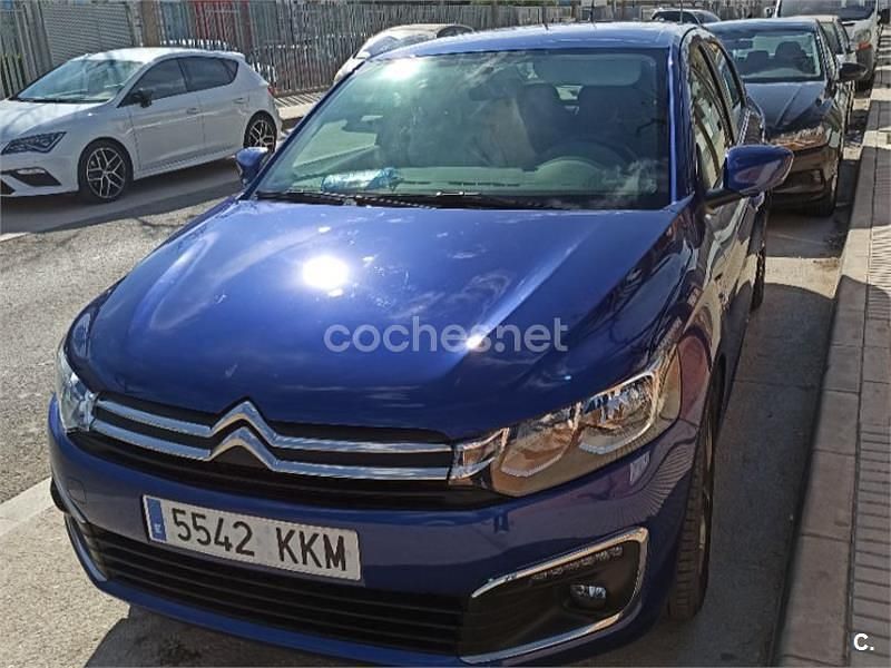 Usado Citroën C-Elysee I PureTech 82 CV (60 kW) 2018 Azul Berlina