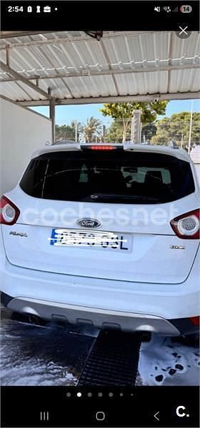 Usado Ford Kuga Trend 136 CV (100 kW) 2009 Blanco SUV