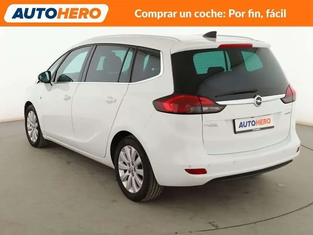 Usado Opel Zafira Excellence 135 CV (99 kW) 2016 Blanco Monovolumen