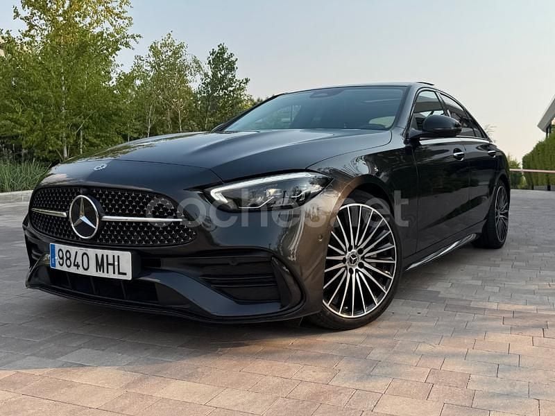 Negro Usado 2023 Mercedes C220 Berlina | 40.990 € (Buen precio) - Imagen 1/4