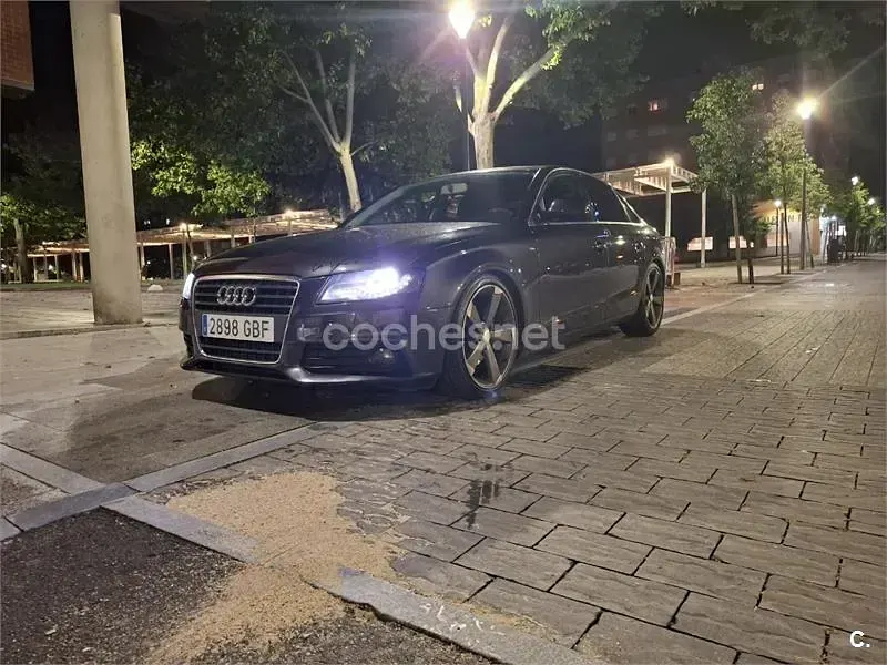 Usado Audi A4 190 CV (139 kW) 2008 Negro Berlina