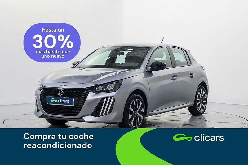 Gris Usado 2024 Peugeot 208 Active Utilitario | 15.890 € (Buen precio) - Imagen 1/4