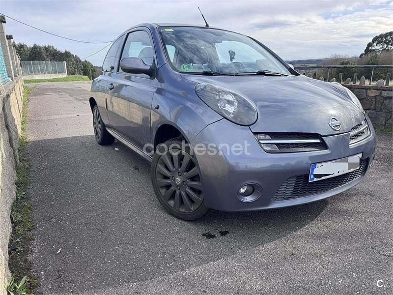 Usado Nissan Micra Tekna 88 CV (64 kW) 2007 Gris / plata Berlina