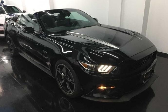 Negro Usado 2017 Ford Mustang Descapotable | 46.500 € - Imagen 1/4