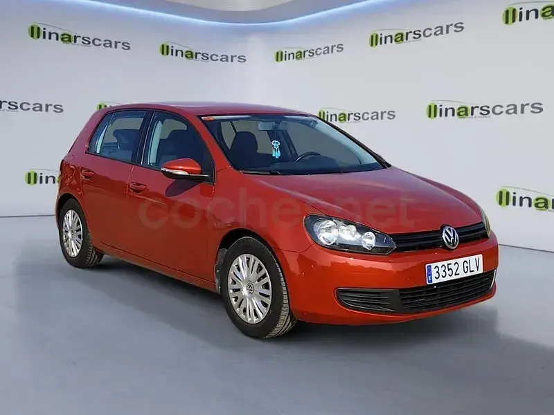 Usado VW Golf VI Advance 110 CV (80 kW) 2009 Granate Berlina