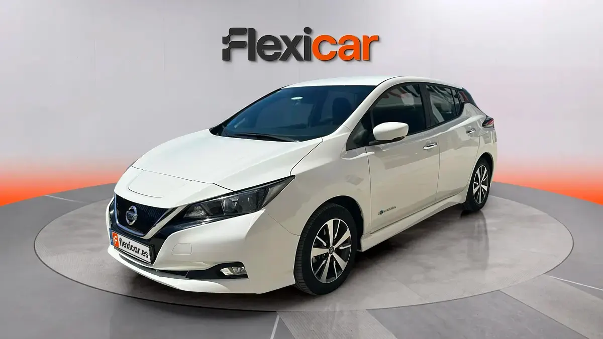 Usado Nissan Leaf Acenta 110 kW (150 CV) 2020 Blanco Utilitario