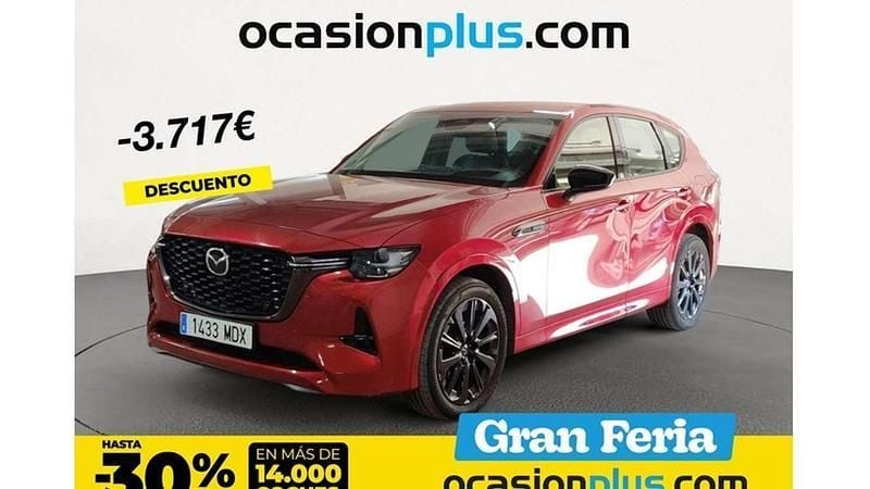 Rojo Usado 2023 Mazda CX-60 Homura-Line SUV | 36.355 € - Imagen 1/4