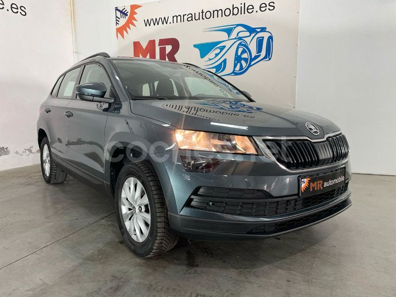Gris / plata Usado 2019 Skoda Karoq Ambition SUV | 16.500 € (Precio justo) - Imagen 1/4