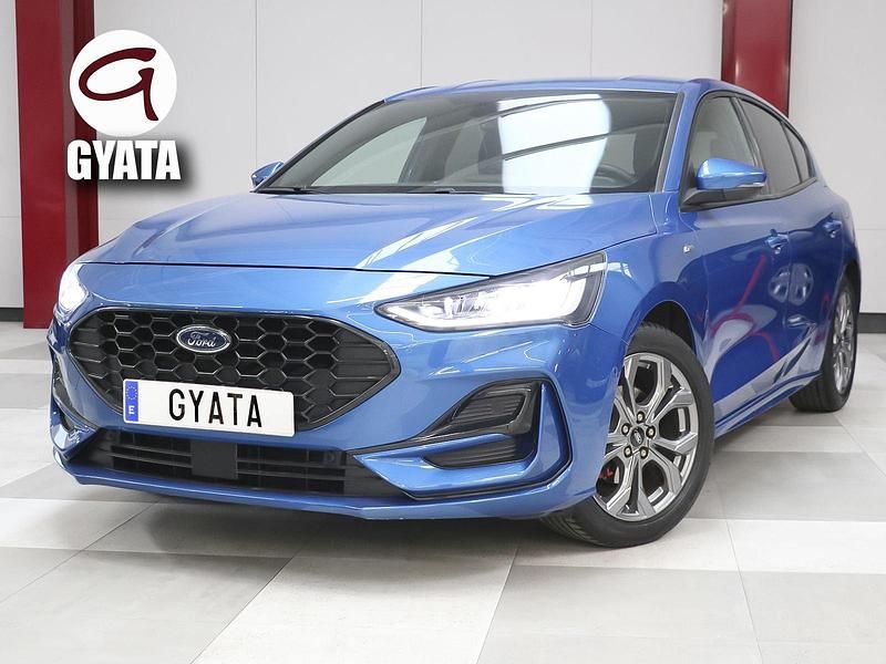 Usado Ford Focus ST-Line 125 CV (91 kW) 2023 Azul Berlina