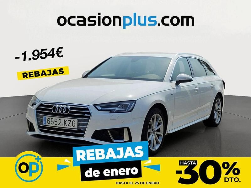 Blanco Usado 2019 Audi A4 S-Line Familiar | 21.500 € - Imagen 1/4
