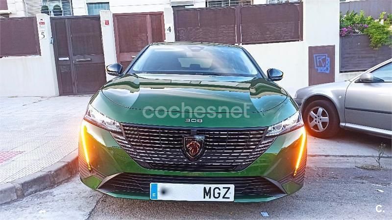 Verde Usado 2023 Peugeot 308 Allure Berlina | 17.690 € (Super precio) - Imagen 1/4