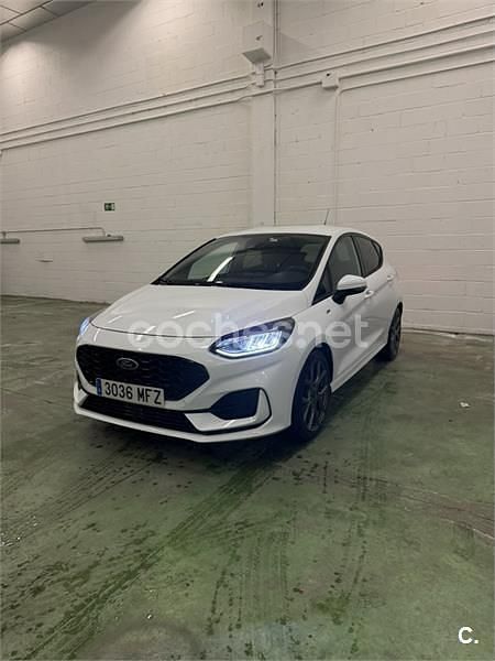 Blanco Usado 2023 Ford Fiesta ST-Line Berlina | 18.900 € (Un poco caro) - Imagen 1/4