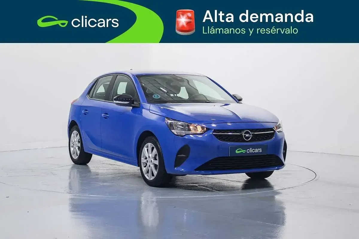 Używany Opel Corsa Edition 75 KM (55 kW) 2022 Niebieski Hatchback