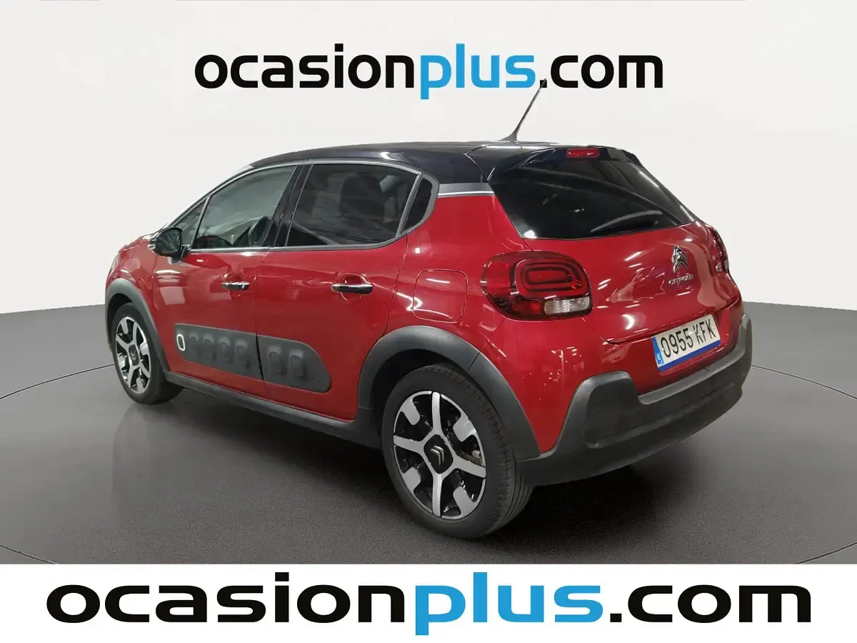 Usado Citroën C3 PureTech 110 CV (80 kW) 2017 Rojo Utilitario