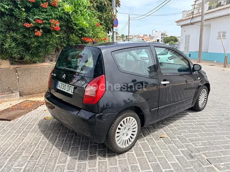 Usado Citroën C2 75 CV (55 kW) 2005 Negro Utilitario